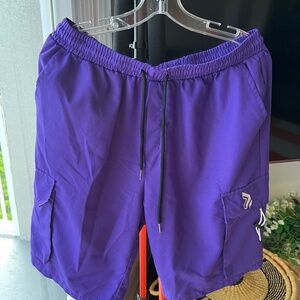 Purple shorts